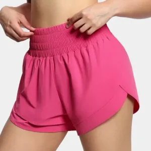 Women's High Waisted Worktout Shorts