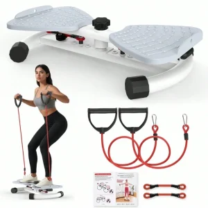 Adjustable‑Resistance Twist Stepper
