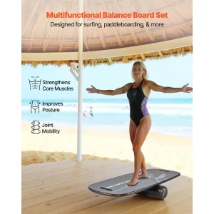 Balance Board: 2-in-1 Wobble Board