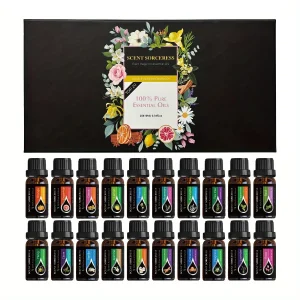 20pcs Black Classic Essential Oi